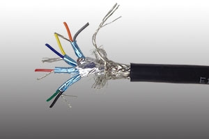 鋁箔個別遮蔽+銅網整體隔離電纜(對型)